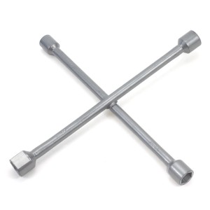 Klucz samochodowy do kół krzyżakowy 17 mm 19 mm 21 mm 23 mm AMIO-01391