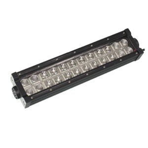 Panel ledowy prosty 24 LED w 2 rzędach boczne mocowanie, 12-80V 3600lm