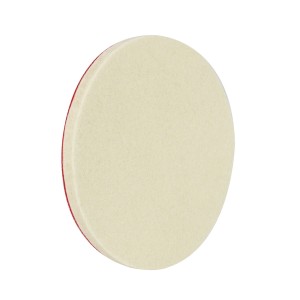 Filc polerski tarcza filcowa na rzep 125 mm x 10 mm AMIO-02650
