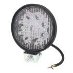 Lampa robocza LED okrągła 12V, fi 116mm, obudowa aluminiowa