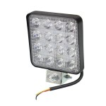 Lampa robocza LED kwadratowa 9-36V obudowa alum. oświetlenie skupione