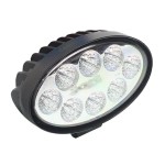 Lampa robocza LED owalna 10-30V, obudowa alum. oświetlenie skupione