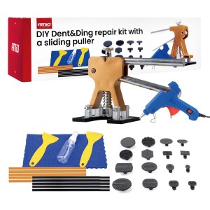 Zestaw naprawczy do wgnieceń karoserii z przesuwnym pullerem PDR AMIO-04599