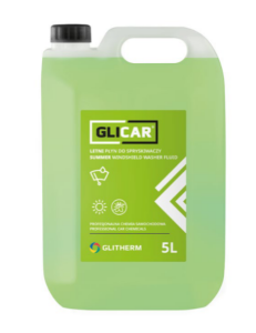 Letni płyn do spryskiwaczy GLICAR 5L Owocowy zapach - Polska Produkcja