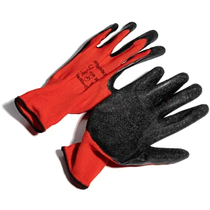 Rękawice robocze czerwone ULTRAGRIP z powłoką lateksu rozmiar 10 