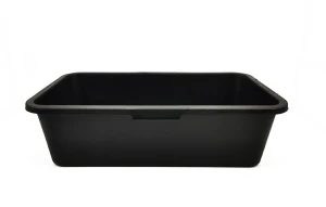 Kastra budowlana 45L czarna do zapraw, ogrodu