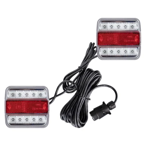 Zestaw lamp LED (B/CZ) magnes + przewód 7,5m