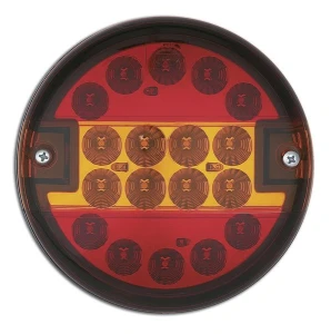Lampa tylna okrągła LED-DSL 8080/18 , 12V/36V