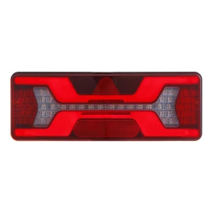 Lampa tylna KMR7 140LED 12/24V z trójkątem prawa