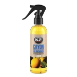 Odświeżacz powietrza w sprayu - K2 CAYON lemon 250ml