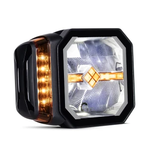 Reflektor drogowy LED + podgrzewany klosz