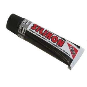 Silikon wysokotemp. czarny tubka 40g do 350°c
