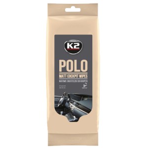 Chusteczki do kokpitu - K2 polo matt wipes