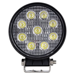 Lampa robocza LED 9x LED okrągła światło rozproszone