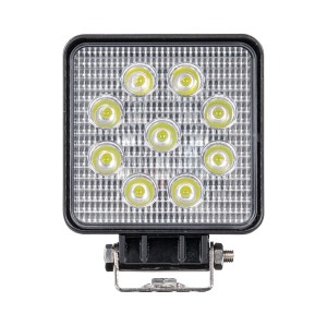 Lampa robocza LED 9x LED kwadratowa światło rozproszone