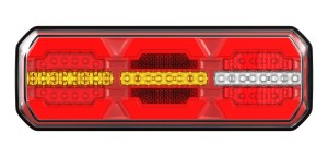 Lampa tylna zespolona LED neon pozycja, stop, kierunek, PM/G, cofanie, odblask