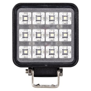 Lampa robocza 12x LED światło rozproszone kwadrat z włącznikiem