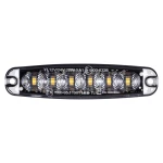 Lampa ostrzegawcza LED 12V 24V slim stroboskop do ciężarówek
