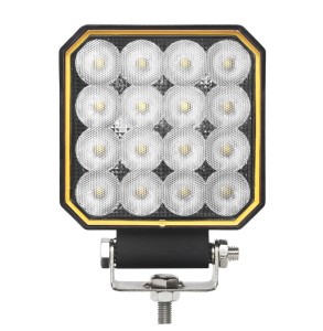 Lampa robocza 16xLED kwadratowa PLUS