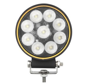 Lampa robocza 9xLED okrągła PLUS