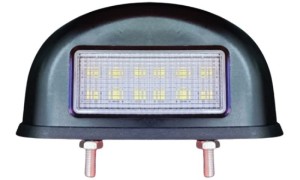 Lampa podświetlenia rejestracji 12xled 12/24V