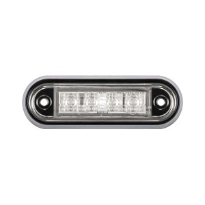 Lampa obrysowa 4xLED 12/24V biała