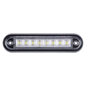 Lampa obrysowa 8xLED 12/24V biała