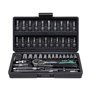 Zestaw narzędzi KMR11 - 46 elementów 1/4"