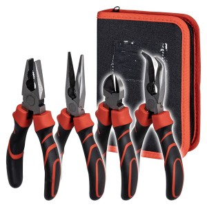 Zestaw szczypce kombinerki 4szt