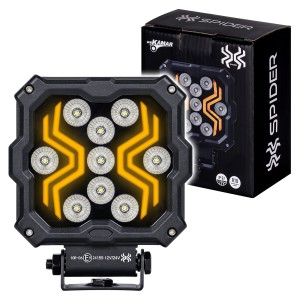 Lampa robocza LED X-SPIDER 2 Combo 12/24V IP67 ECE R10