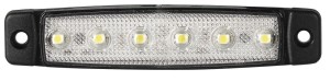 Lampa obrysowa LED biała 560.07 12V 5 m kabel