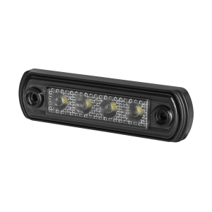 Lampa obrysowa LD675 GRAPHITE biała