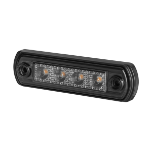 Lampa obrysowa LD676 GRAPHITE żółta