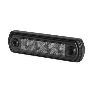 Lampa obrysowa LD677 GRAPHITE czerwona
