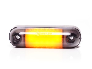Lampa obrysowa LED 2330 W273.2 BLACK żółta