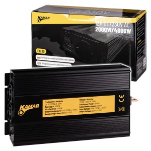 Przetwornica napięcia 12/230V (2000/4000W)