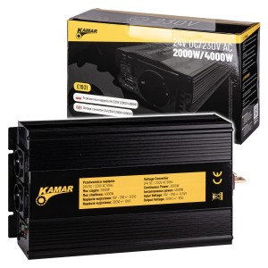 Przetwornica napięcia 24/230V (2000/4000W)