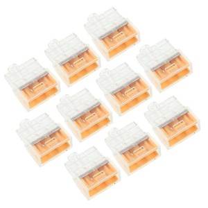 SZYBKOZŁĄCZKI ELEKTRYCZNE   3 ZŁĄCZA DRUT DO 2,5MM2,  10SZT/OPAKOWANIE