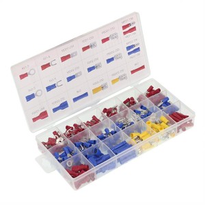 ZESTAW KOŃCÓWEK ELEKTRYCZNYCH RV, SV, MDD, FDD, PBDD, MPD - 250SZT/OPAKOWANIE